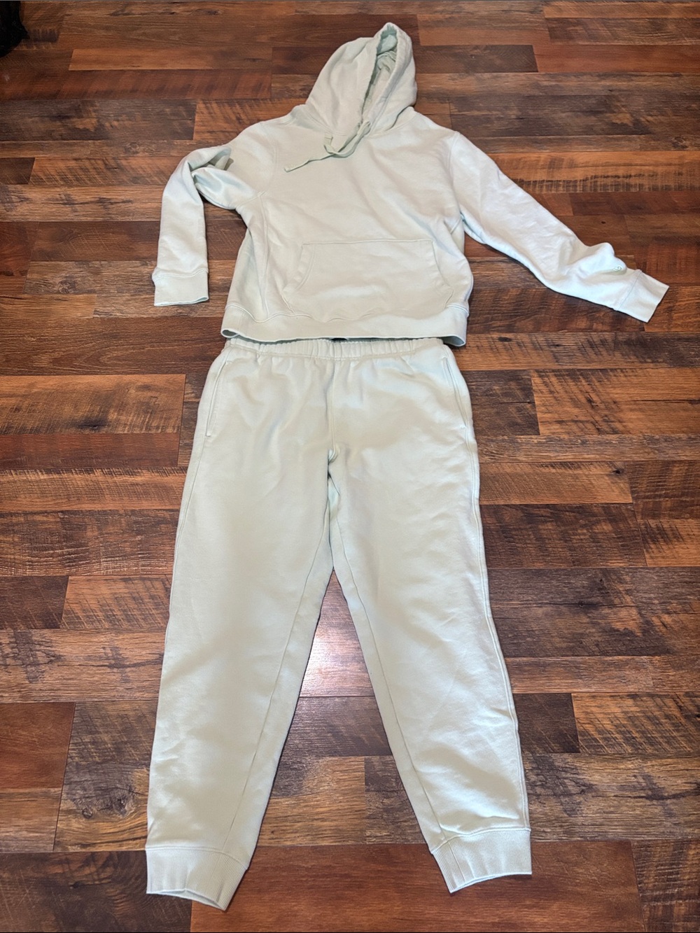 VRST Light Sage Green Hoodie & Jogger Set